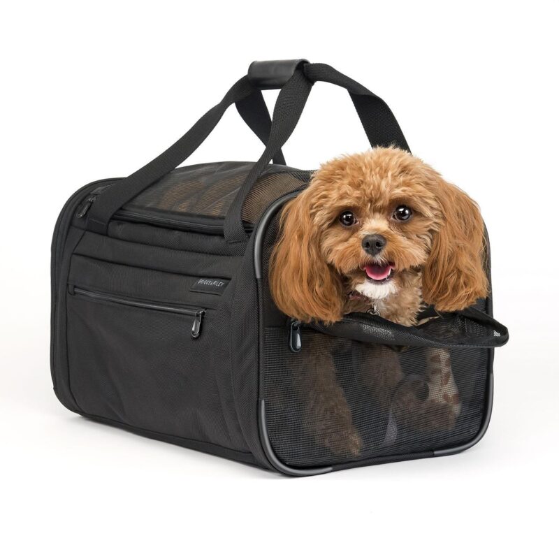 Custom Briggs & Riley™ Baseline Black Deluxe Pet Carrier