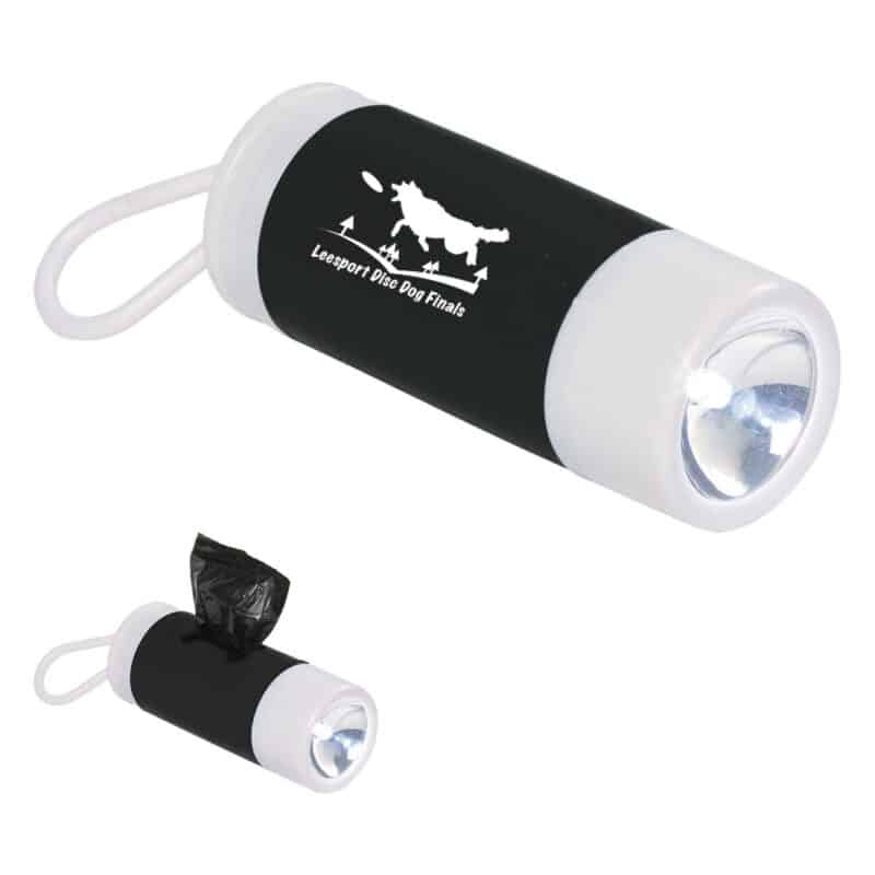 Custom Dog Bag Dispenser With Flashlight - 1