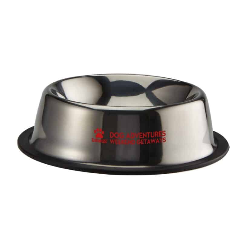 Custom Medium Stainless Steel Pet Bowl - 4