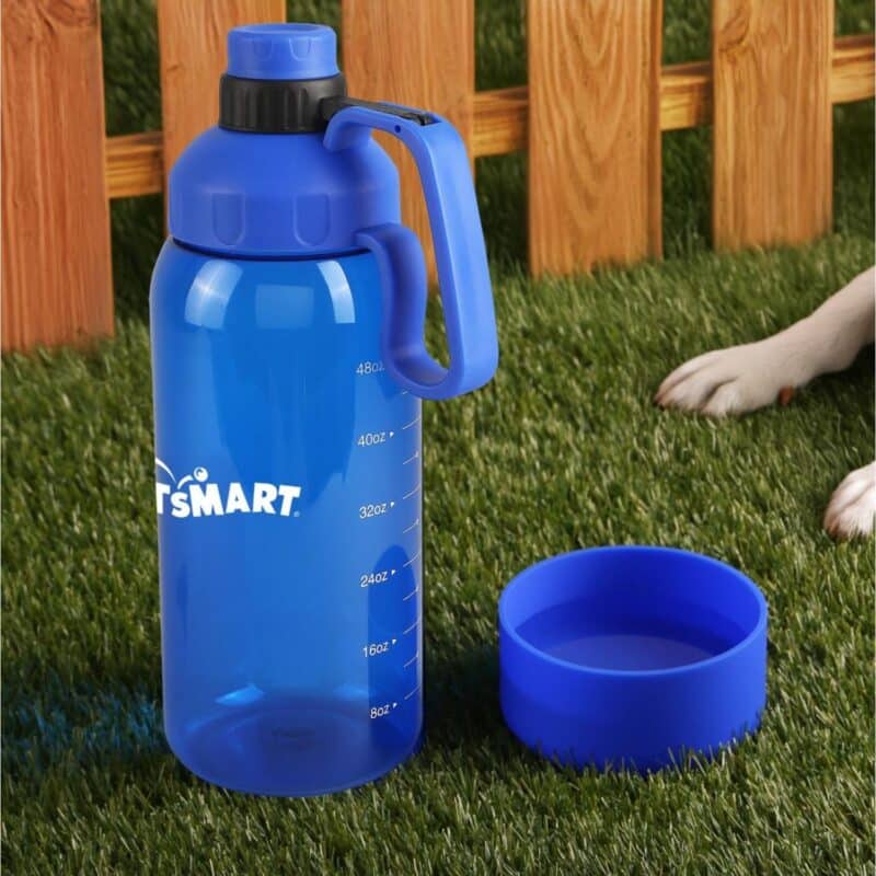 Custom Tritan™ Bottle with Silicone Pet Bowl