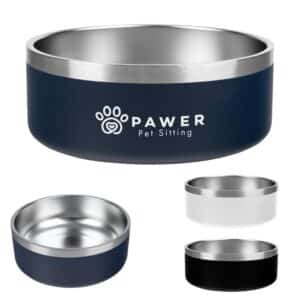 Custom 40 Oz. Stainless Steel Pet Bowl