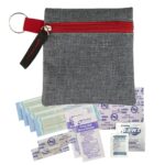 Custom Heathered First Aid Kit - 1