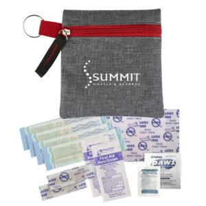 Custom Heathered First Aid Kit