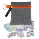 Custom Heathered First Aid Kit - 5