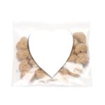 Custom Mini Snack Bag with Large Heart Magnet Pet Fill - 3