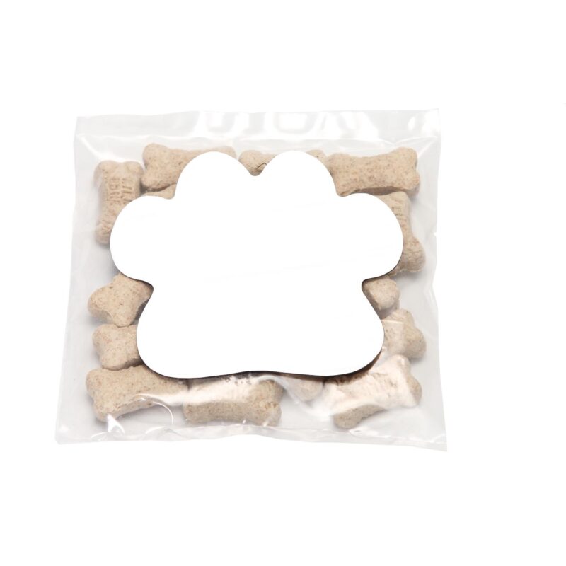 Custom Mini Snack Bag with Paw Magnet Pet Fill - 1