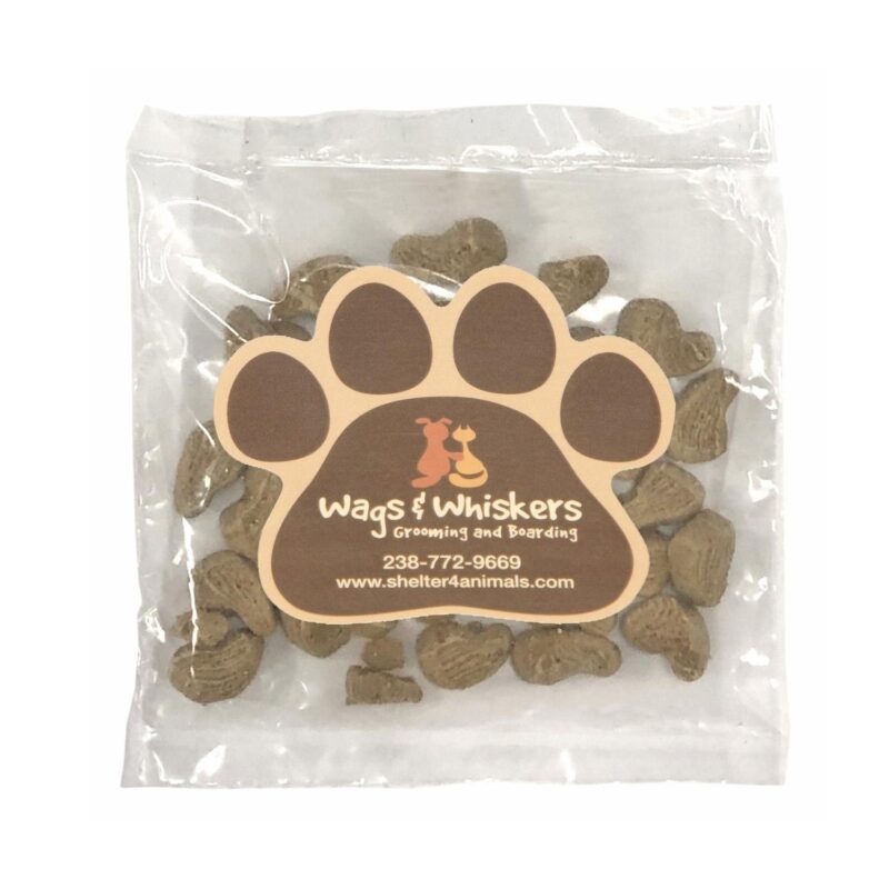 Custom Mini Snack Bag with Paw Magnet Pet Fill - 2