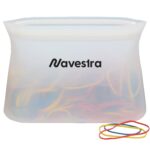 Custom Zili Silicone Food Storage Bag 16oz - 5