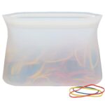 Custom Zili Silicone Food Storage Bag 16oz - 6