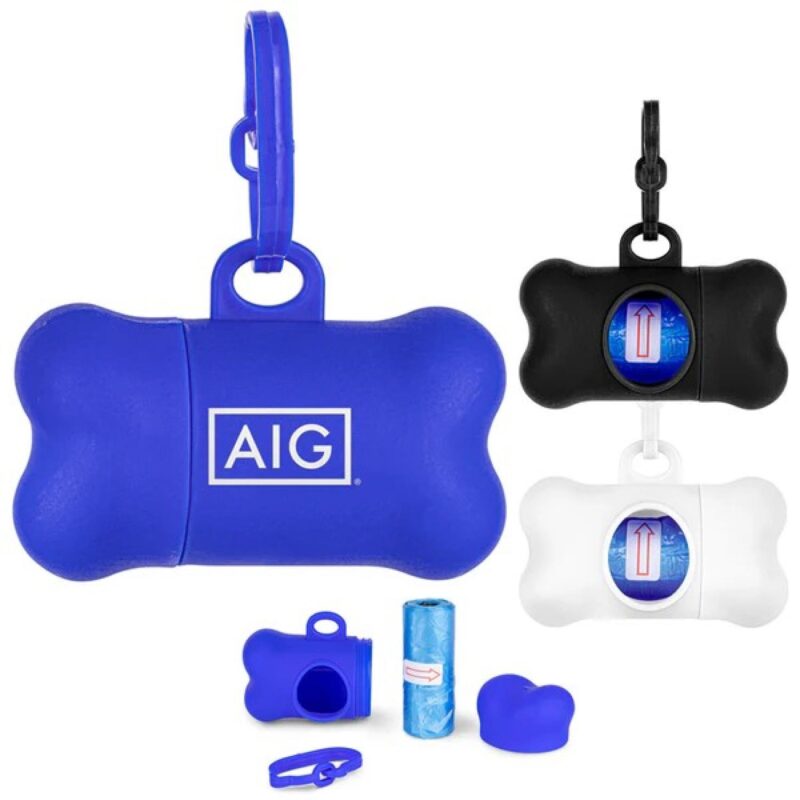 Custom Bone Dog Waste Bag Dispenser - 8