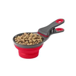 Custom Collapsible Pet Food Scoop & Clip - 1