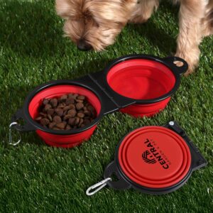 Custom Dual Collapsible Pet Bowl