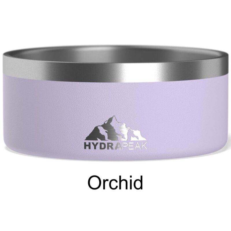 Custom Hydrapeak Pet Bowl - Non Slip Stainless Steel Pet Bowls for Water or Food - 1