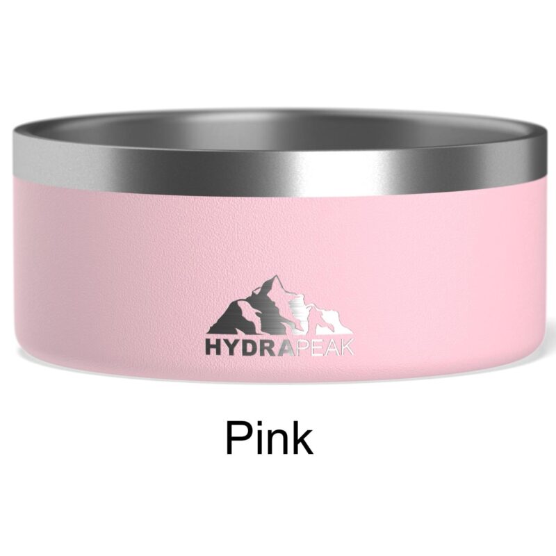 Custom Hydrapeak Pet Bowl - Non Slip Stainless Steel Pet Bowls for Water or Food - 2