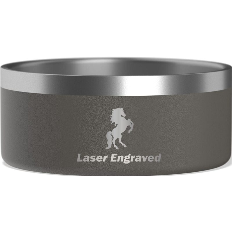 Custom Hydrapeak Pet Bowl - Non Slip Stainless Steel Pet Bowls for Water or Food