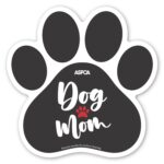 Custom Paw Print Car Magnet 5.75 x 5.75 - 5