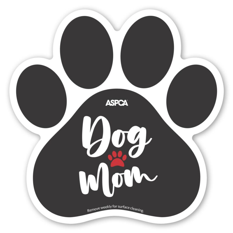 Custom Paw Print Car Magnet 5.75 x 5.75 - 5