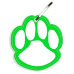 Custom Paw Print Reflective Zipper Pull - 3