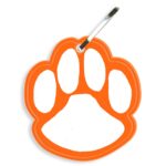 Custom Paw Print Reflective Zipper Pull - 4