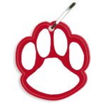 Custom Paw Print Reflective Zipper Pull - 9