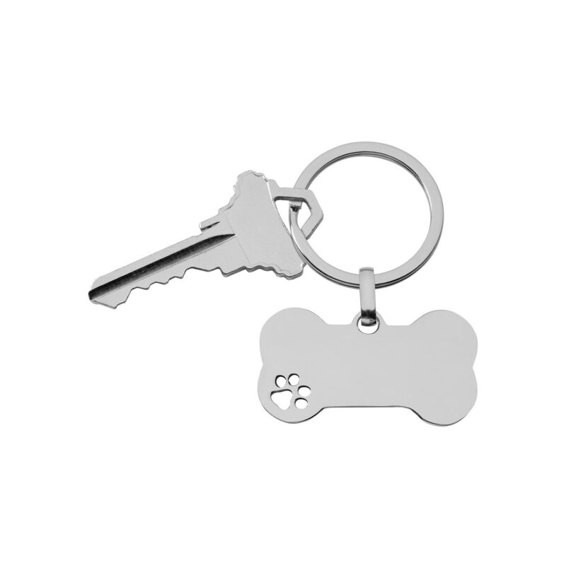 Custom Pet Bone Shape Keychain - 3