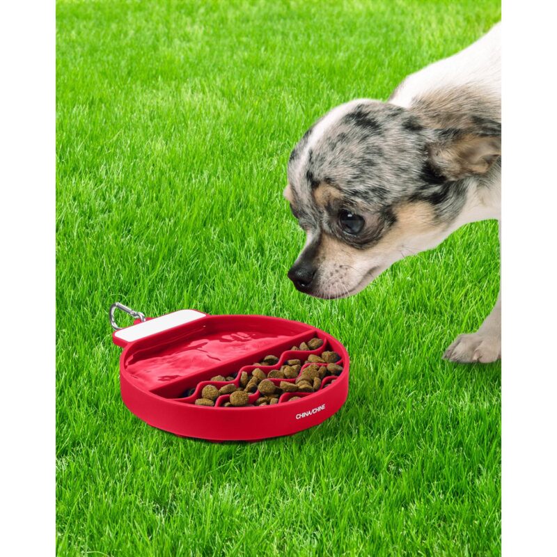Custom Travel Pet Feeder Suction Mat - 5
