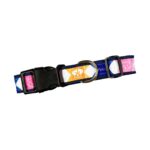 Custom 1" x 32" Sublimated Pet Collar with Nickel-plated Hardware