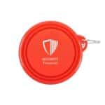 Custom 7" Collapsible Pet Bowl with Carabiner - 8