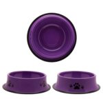 Custom 9" Stainless Steel Pet Bowl - 4