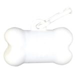 Custom Bone Shaped Pet Bag Dispenser - Full Color Sticker - 1