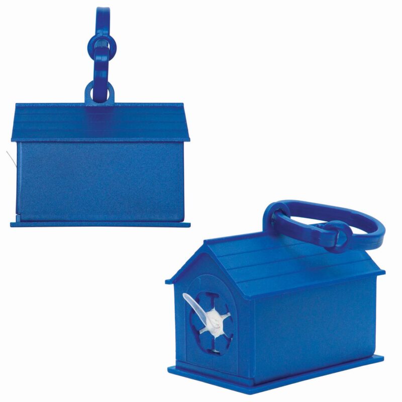 Custom Dog House Shaped Pet Bag Dispenser - 2