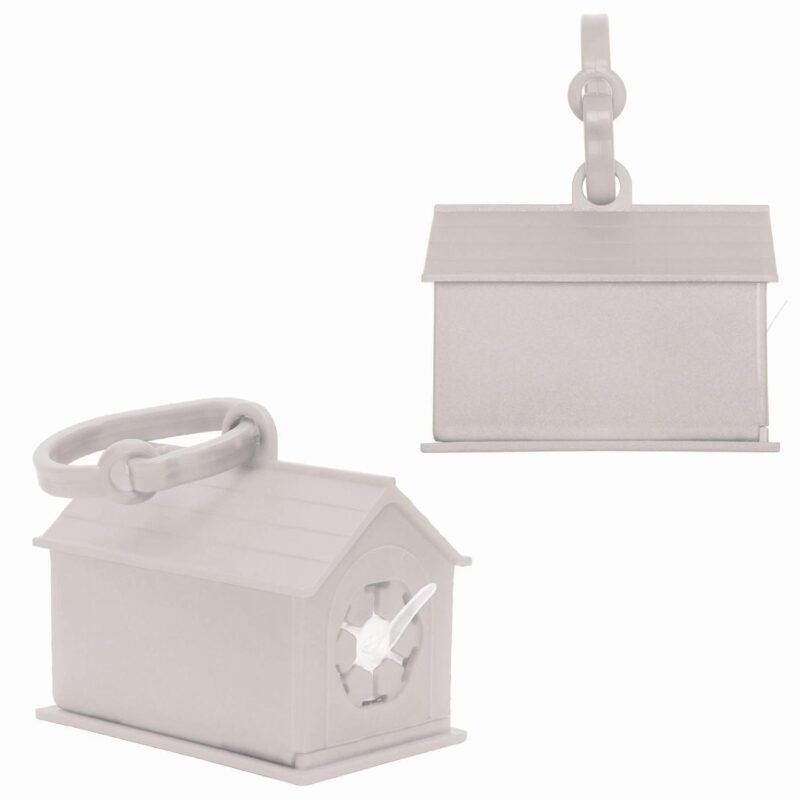 Custom Dog House Shaped Pet Bag Dispenser - 4