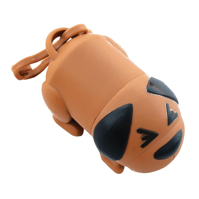 Custom Dog Shaped Pet Bag Dispenser - Full Color Sticker - 1