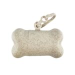 Custom Eco-Friendly Bone Shaped Pet Bag Dispenser with Compostable Bags - Full-Color Imprint - 1