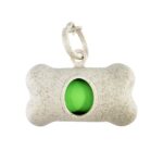 Custom Eco-Friendly Bone Shaped Pet Bag Dispenser with Compostable Bags - Full-Color Imprint - 2