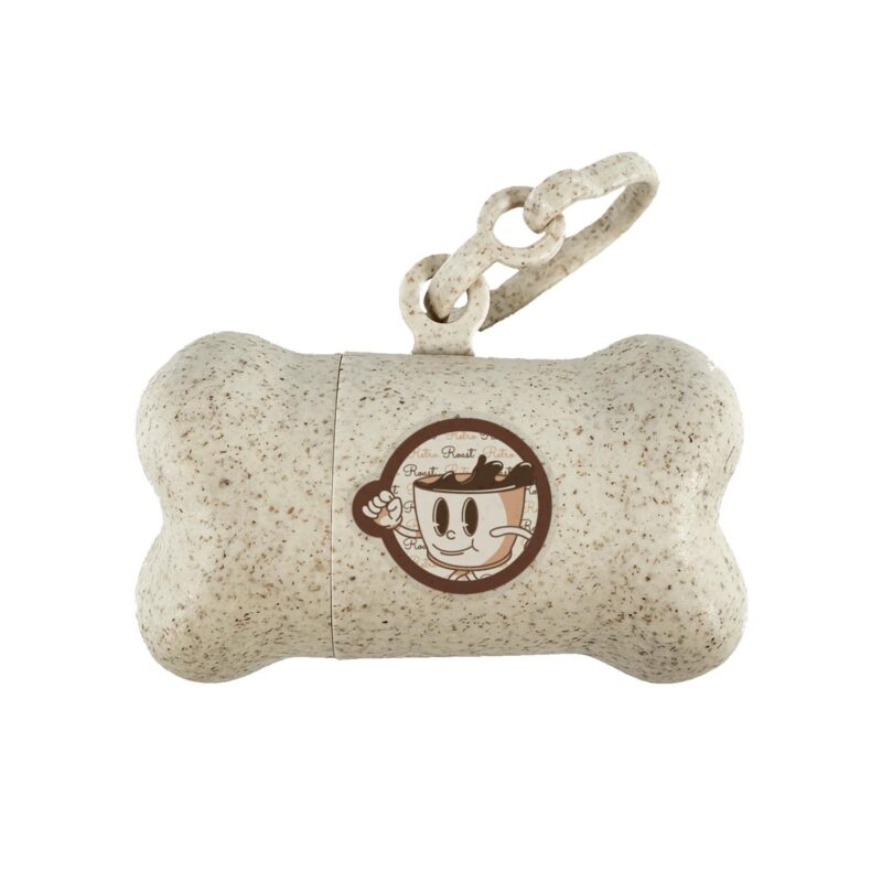 Eco-Friendly-Bone-Shaped-Pet-Bag-Dispenser-with-Compostable-Bags-Full-Color-Imprint-DPR004-FC Custom Eco-Friendly Bone Shaped Pet Bag Dispenser with Compostable Bags - Full-Color Imprint