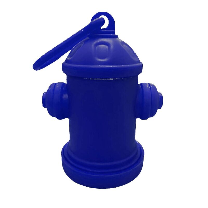 Custom Fire Hydrant Pet Bag Dispenser - Full Color Sticker - 3