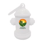 Custom Fire Hydrant Pet Bag Dispenser - Full Color Sticker - 6