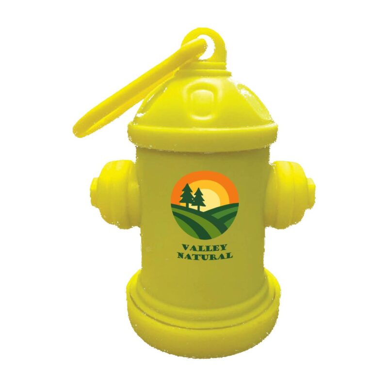 Custom Fire Hydrant Pet Bag Dispenser - Full Color Sticker - 8