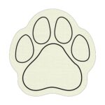 Custom Paw Shaped Rubber Jar Opener - 7
