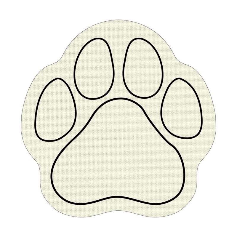 Custom Paw Shaped Rubber Jar Opener - 7