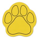 Custom Paw Shaped Rubber Jar Opener - 8