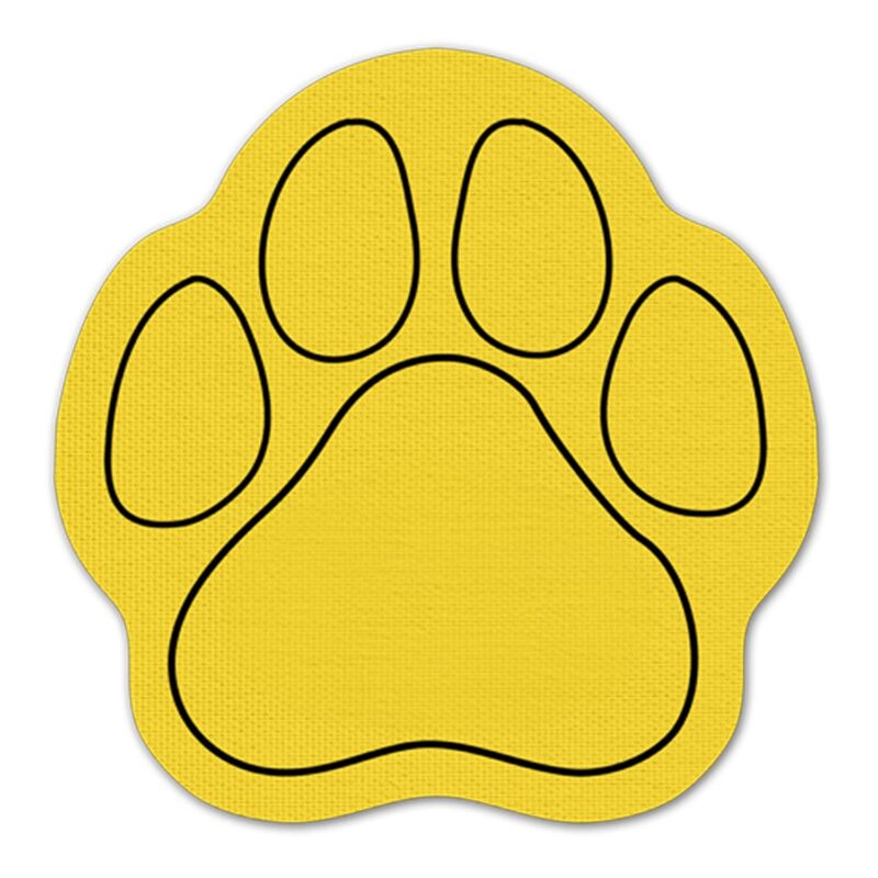 Custom Paw Shaped Rubber Jar Opener - 8