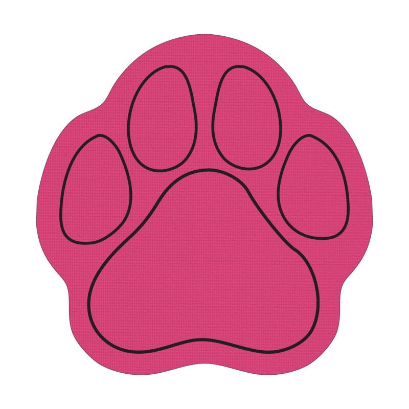 Custom Paw Shaped Vinyl Jar Opener - 9
