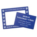 Custom Paw Themed Magnet Photo Frame