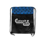 Custom Pet Paw Print Drawstring Pack - 2