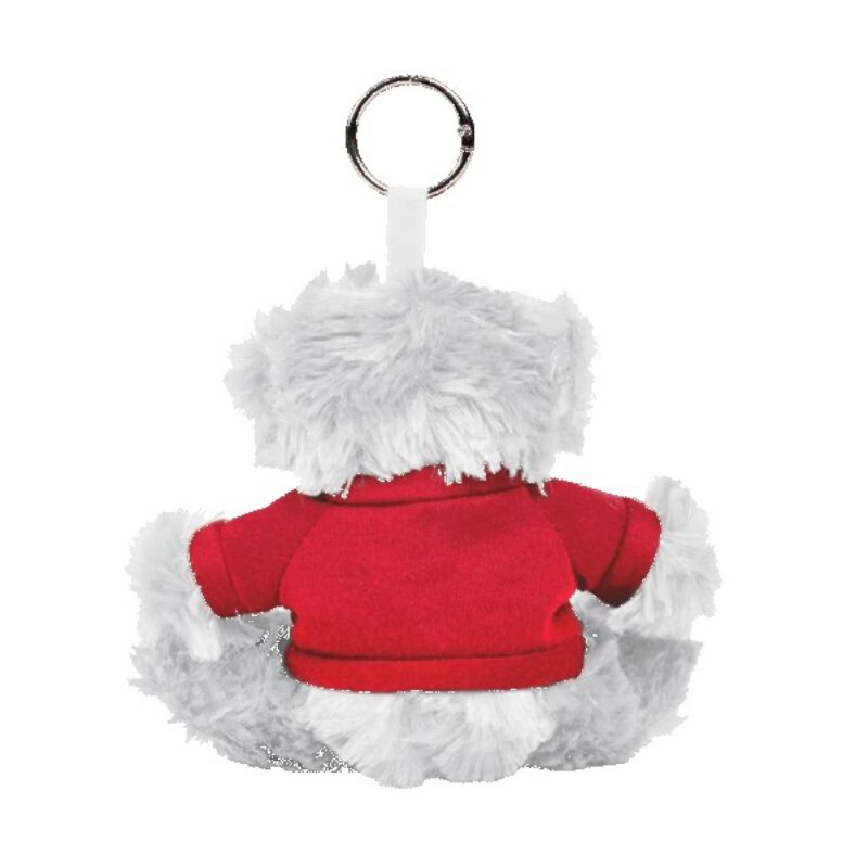 Custom Paws 5" Teddy Bear with Keyring - 3