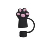 Custom Adorable Cat Paw Straw Topper - 1