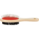 Custom PawSpa FSC® 100% Wood Dual Sided Pet Brush - 1