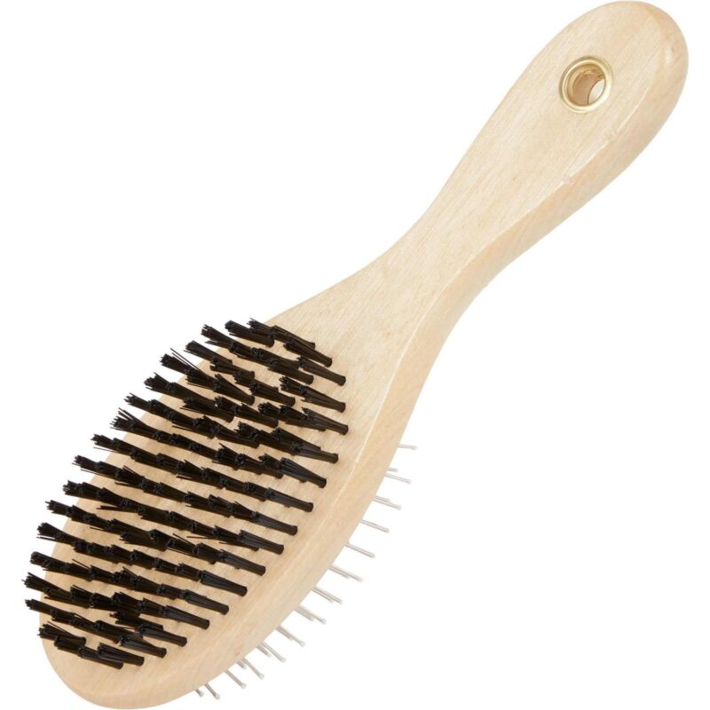 Custom PawSpa FSC® 100% Wood Dual Sided Pet Brush - 3